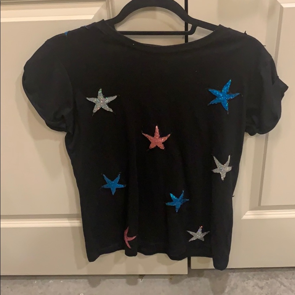 Sequin Star Tee from LF size XS. NWOT